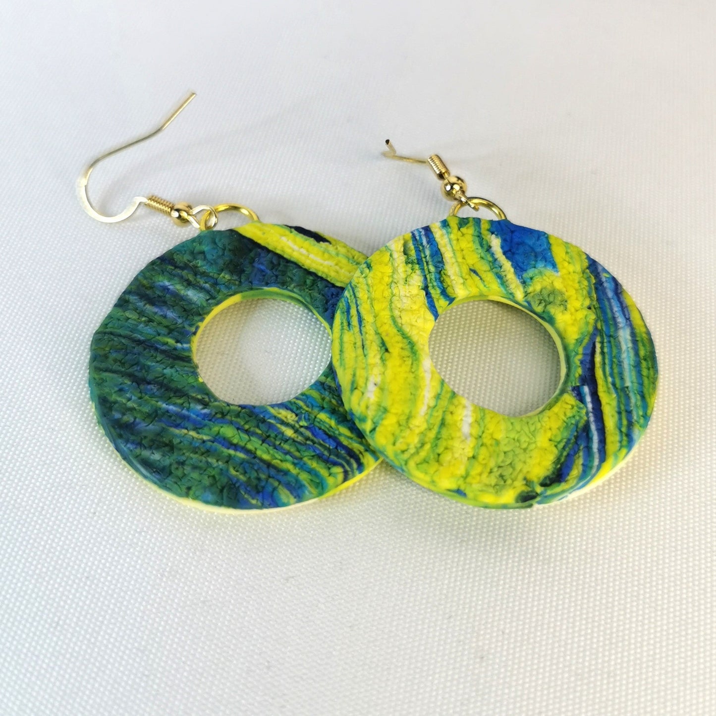 Colorful Donut Earrings