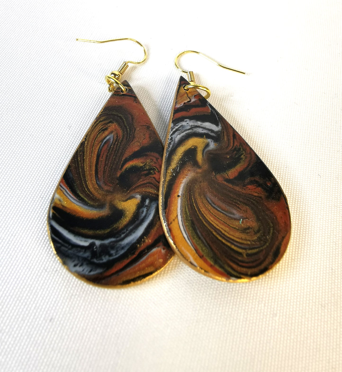 Teardrop Shaped Earrings