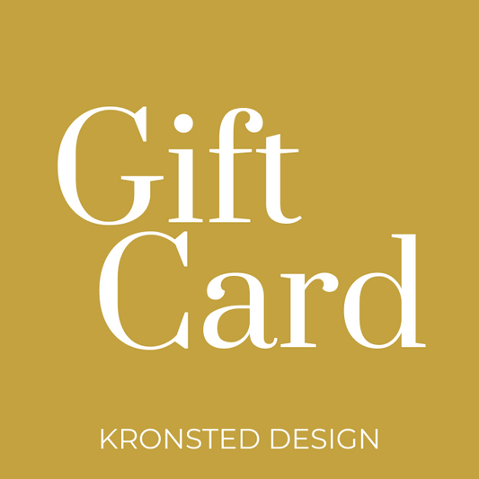 Gavekort fra Kronsted Design