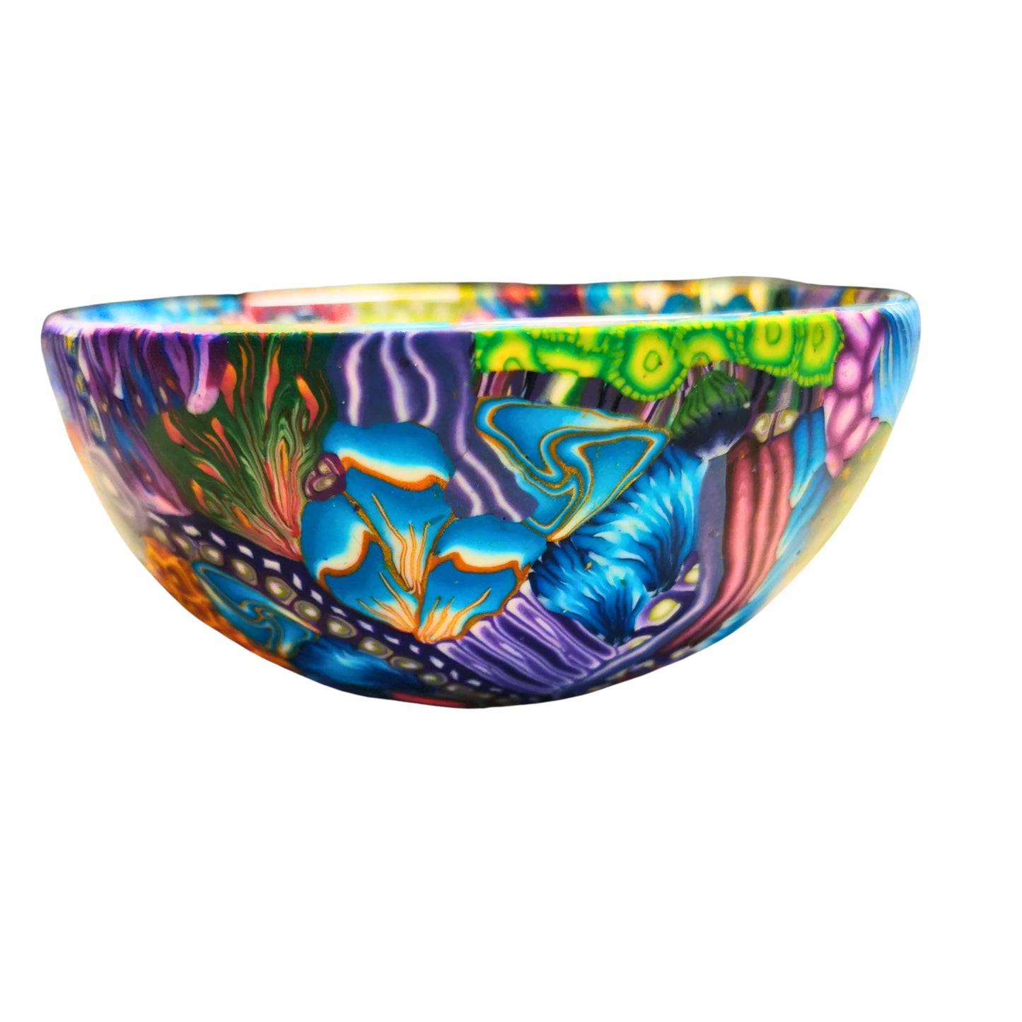 Small multicolored bowl