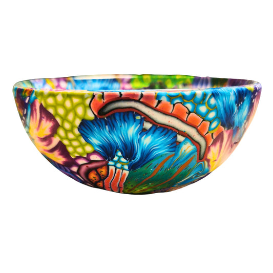 Small multicolored bowl